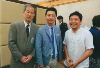 森村泰昌さん、渡辺真也君と