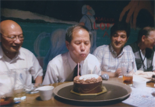 一気に吹き消します