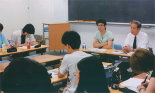 夏休み中なのに、熱いトークを