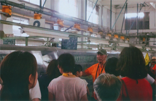 ガイドさんの説明です