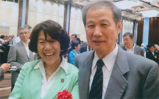 阿部知子さんと