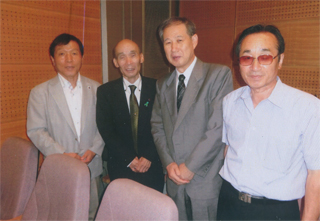 桜井さん、石川一雄さん、鈴木、川畑さん