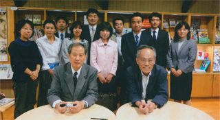 教職員の皆さんがたと