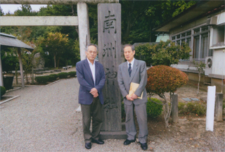 南洲神社で。10/4