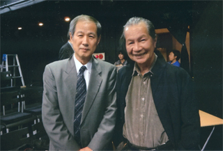 愚安亭遊佐さんと。10/7