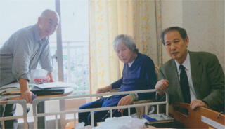 椎野礼仁さん。高沢皓司さん。鈴木