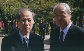 蜷川正大さんと