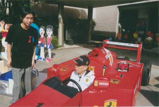 いざ、スタートです