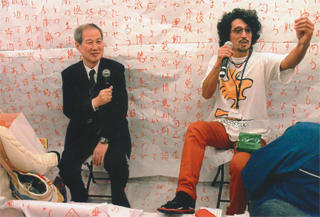 お芝居の前。高木尋士さんとプレトーク