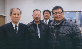 鈴木、番家さん、岩井さん、松本均さん