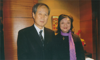 女優の村松英子さんと