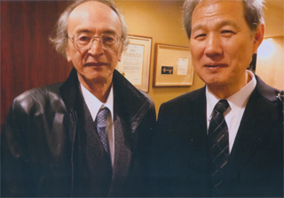 宮崎正弘氏（日学同初代書記長）と