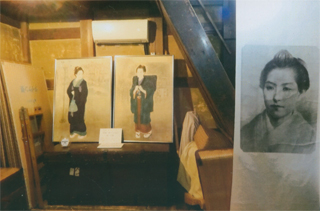 一葉の写真や肖像画も