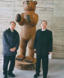 岩手県立美術館で