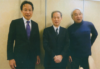 姜尚中さん。鈴木。山田厚史さん