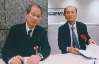 孫崎享さんとサイン会