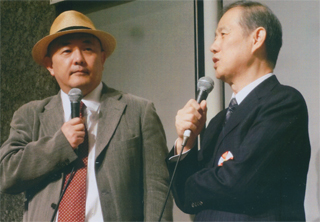 岩上安身さんとトーク