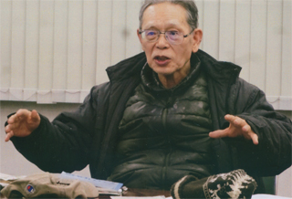 抱負を語る塩見さん。12/20（土）