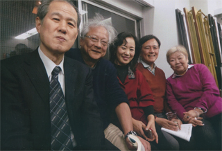 安田弁護士、神田さんの忘年会。保坂さん、五島さん