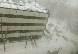 「雪で行けません」と言う人も多かったのです