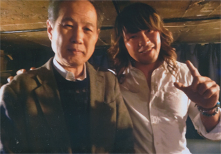 棚橋弘至さん（新日本プロレス）と