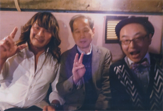 棚橋さん。鈴木。プチ鹿島さん