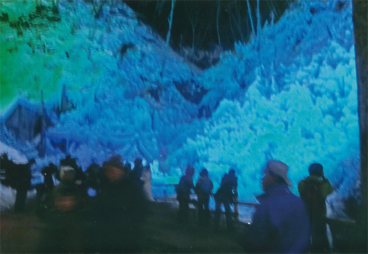 皆が、見とれています