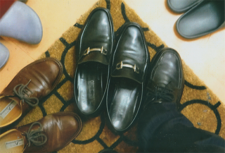 前田さんの靴と比べてみた