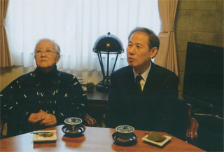 「人間国宝」の志村ふくみさんと