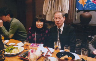 下村満子さんと