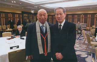 池口恵観さんと。2/25