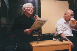 足立正生さん。植垣康博さん。3/21（土）