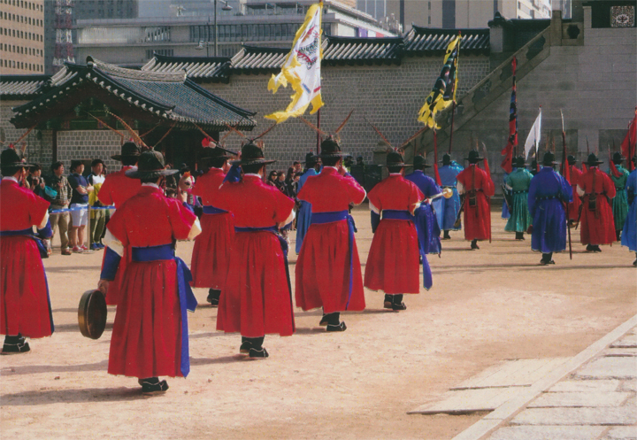 衛兵の交替でしょうか
