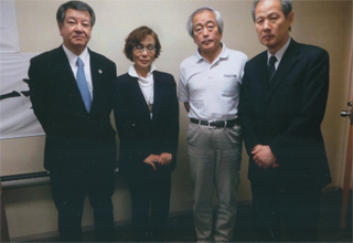 木村氏、後藤さんのお母さん、中山さん