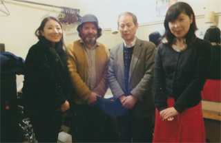 蛇田さん。オルークさん。石橋英子さんと