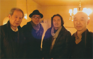 鈴木。あがた森魚さん。金子遊さん。椎野さん