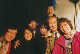 石坂啓さん（漫画家）姉妹と友人たち