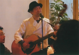 あがた森魚さんのライブ。4/14（火）