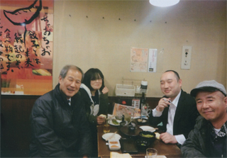 高橋夫妻、下中さんと