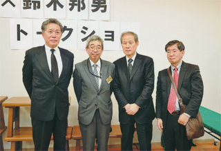 内田さん、店長、鈴木、松岡社長