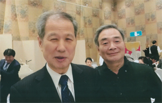 学生運動の仲間、石田氏と