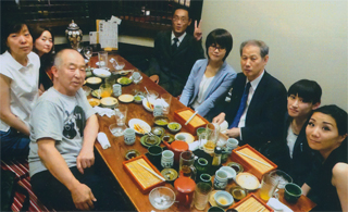 その後、居酒屋へ