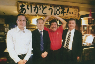 ブッチー武者さんを囲んで