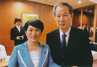 福島みずほさんと