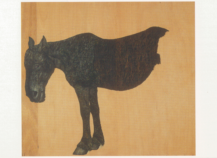 「馬」（日勝の絶筆）