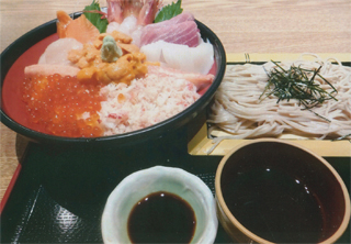 豪華な「函館丼」です