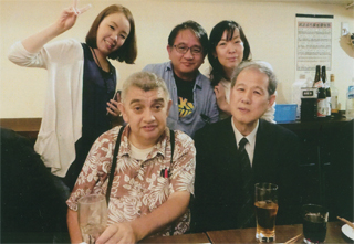 一緒に行った人たちと