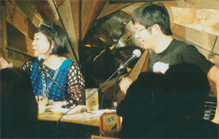 （第１部で）湯山玲子さんと武田砂鉄さん