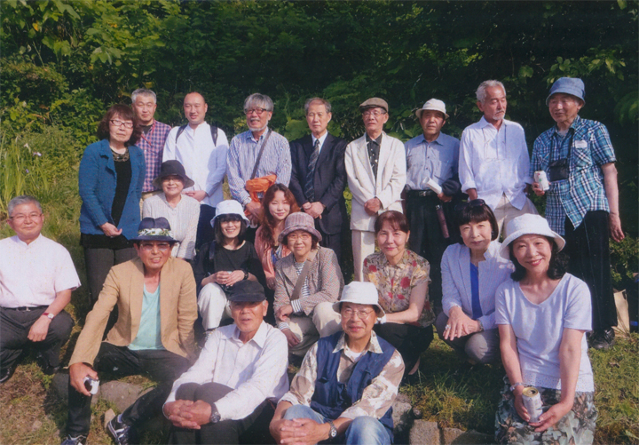 唐牛健太郎さんの墓前祭。7/4