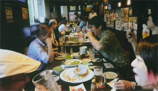 白木屋で二次会